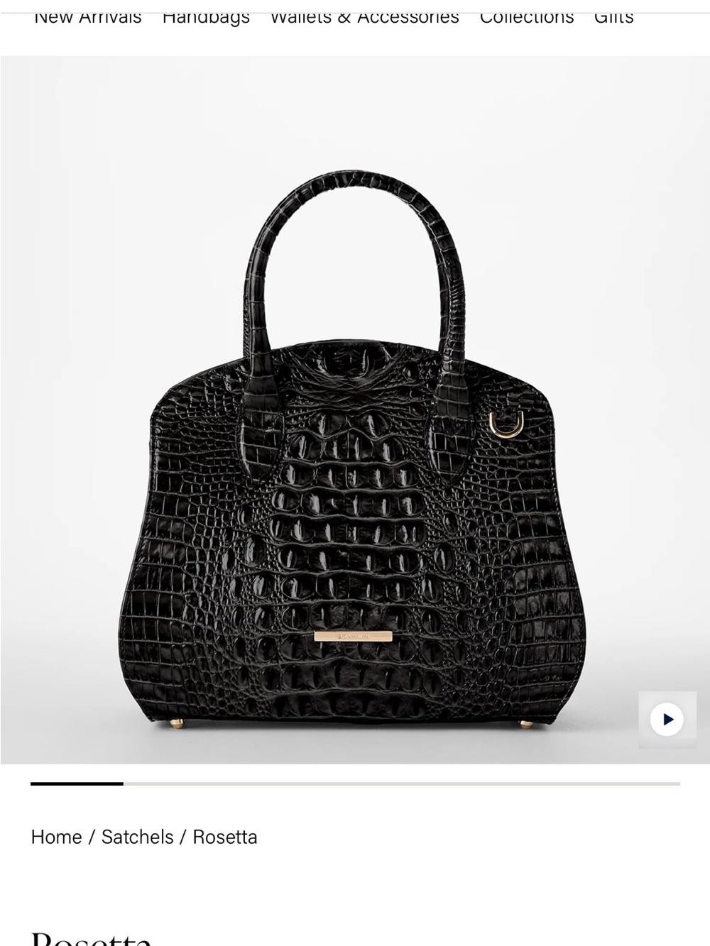 Brahmin Rosetta Satchel - Picture 5 of 5